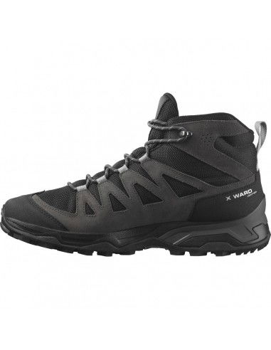 Salomon X Ward Mid GTX L47181700 Ανδρικά Ορειβατικά Μποτάκια Αδιάβροχα με Μεμβράνη Gore-Tex Μαύρα Salomon X Ward Mid GTX L47181700 Ανδρικά Ορειβατικά Μποτάκια Αδιάβροχα με Μεμβράνη Gore-Tex Μαύρα