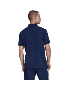 Adidas Tiro 23 Ανδρικό T-shirt Κοντομάνικο Polo Μπλε HK8052 2