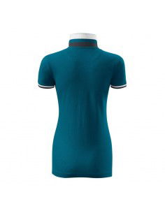 Malfini Collar Up polo shirt W MLI25793 petrol blue 2