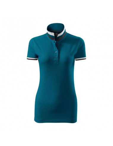 Malfini Collar Up polo shirt W MLI25793 petrol blue Malfini Collar Up polo shirt W MLI25793 petrol blue