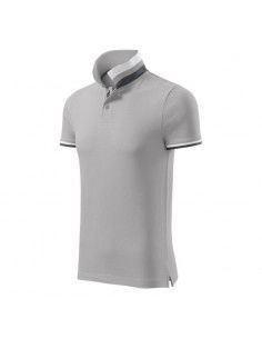 Malfini Collar Up W MLI256A4 silver gray polo shirt