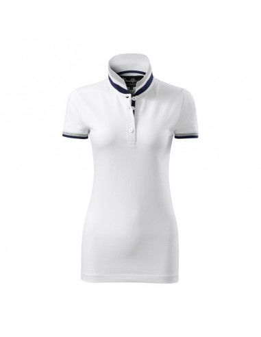 Malfini Collar Up W MLI25700 white polo shirt Malfini Collar Up W MLI25700 white polo shirt