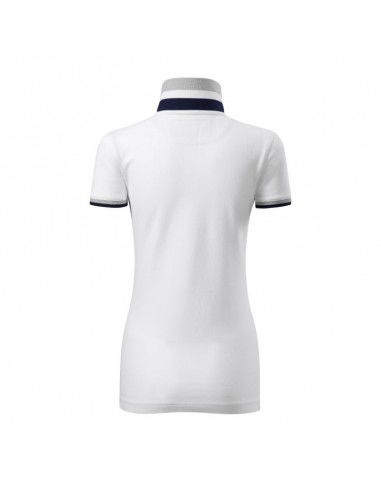 Malfini Collar Up W MLI25700 white polo shirt Malfini Collar Up W MLI25700 white polo shirt