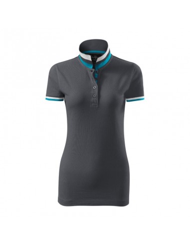 Malfini Collar Up W MLI25783 light anthracite polo shirt Malfini Collar Up W MLI25783 light anthracite polo shirt