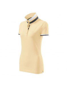 Malfini Collar Up W MLI25785 bourbon vanilla polo shirt