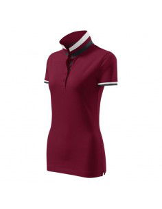 Malfini Collar Up W MLI25786 garnet polo shirt