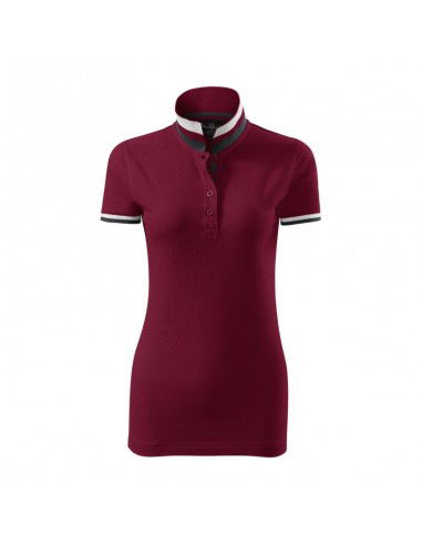 Malfini Collar Up W MLI25786 garnet polo shirt Malfini Collar Up W MLI25786 garnet polo shirt