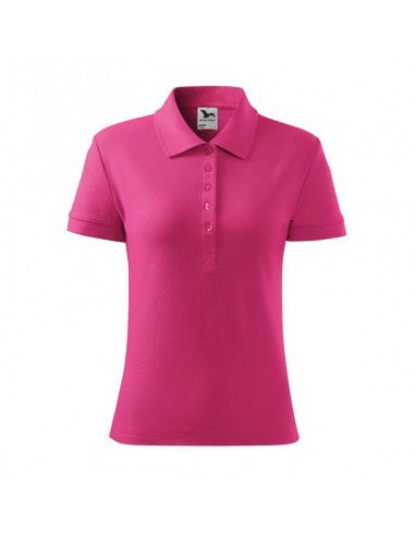 Malfini Cotton polo shirt in purple red Malfini Cotton polo shirt in purple red