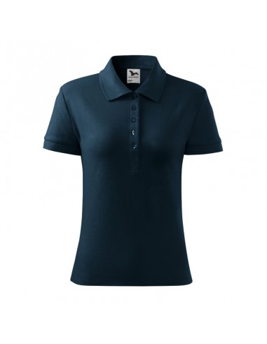 Malfini Cotton polo shirt W MLI21302 navy blue Malfini Cotton polo shirt W MLI21302 navy blue