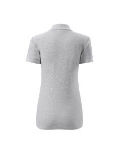 Malfini Cotton polo shirt W MLI21303 light gray melange 2