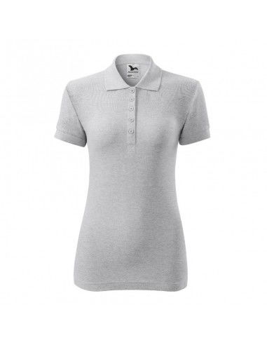 Malfini Cotton polo shirt W MLI21303 light gray melange Malfini Cotton polo shirt W MLI21303 light gray melange