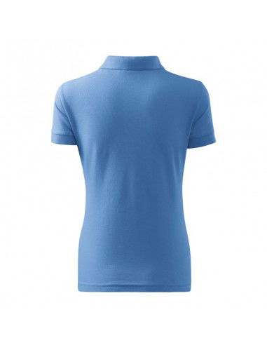 Malfini Cotton polo shirt W MLI21315 sky blue Malfini Cotton polo shirt W MLI21315 sky blue