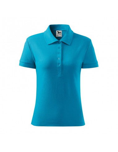 Malfini Cotton polo shirt W MLI21344 turquoise Malfini Cotton polo shirt W MLI21344 turquoise