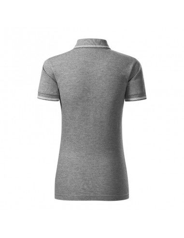 Malfini Perfection plain polo shirt W MLI25312 dark gray melange Malfini Perfection plain polo shirt W MLI25312 dark gray melange