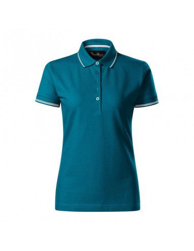 Malfini Perfection plain polo shirt W MLI25393 petrol blue Malfini Perfection plain polo shirt W MLI25393 petrol blue