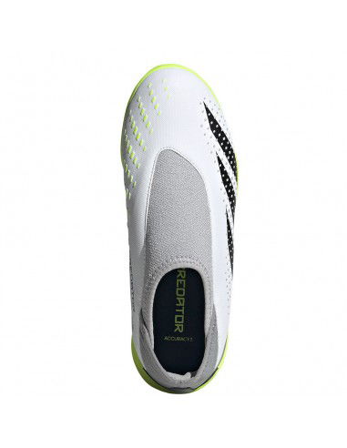 Adidas Παιδικά Ποδοσφαιρικά Παπούτσια Accuracy.3 με Καλτσάκι Χωρίς Κορδόνια Λευκά IE9436 Adidas Παιδικά Ποδοσφαιρικά Παπούτσια Accuracy.3 με Καλτσάκι Χωρίς Κορδόνια Λευκά IE9436