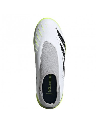 Adidas Παιδικά Ποδοσφαιρικά Παπούτσια Accuracy.3 με Καλτσάκι Χωρίς Κορδόνια Λευκά IE9436 Adidas Παιδικά Ποδοσφαιρικά Παπούτσια Accuracy.3 με Καλτσάκι Χωρίς Κορδόνια Λευκά IE9436