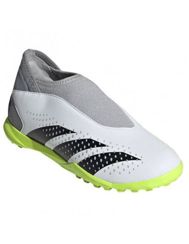 Adidas Παιδικά Ποδοσφαιρικά Παπούτσια Accuracy.3 με Καλτσάκι Χωρίς Κορδόνια Λευκά IE9436 Adidas Παιδικά Ποδοσφαιρικά Παπούτσια Accuracy.3 με Καλτσάκι Χωρίς Κορδόνια Λευκά IE9436