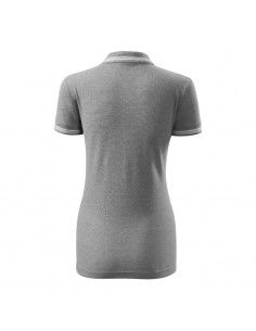 Polo shirt Adler Urban W MLI22012 dark gray melange 2