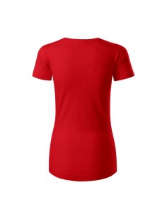 Malfini Ανδρικό Διαφημιστικό T-shirt Κοντομάνικο σε Κόκκινο Χρώμα MLI-17107 2