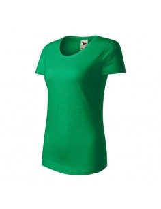 Malfini Ανδρικό Διαφημιστικό T-shirt Κοντομάνικο σε Πράσινο Χρώμα MLI-17116