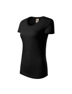 Malfini Ανδρικό Διαφημιστικό T-shirt Κοντομάνικο σε Μαύρο Χρώμα MLI-17201