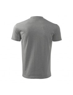 Malfini Basic Ανδρικό Διαφημιστικό T-shirt Κοντομάνικο σε Γκρι Χρώμα MLI-F2912 2