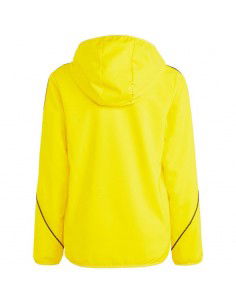 Adidas Παιδικό Casual Μπουφάν Κοντό Αντιανεμικό με Κουκούλα Κίτρινο Tiro 23 League IA1622 2