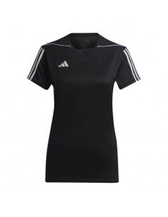 Adidas Tiro 23 League Γυναικείο Αθλητικό T-shirt Fast Drying Μαύρο HR4612