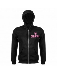 Sport Masters Γυναικεία Ζακέτα Φούτερ Μαύρη 061705-L 2