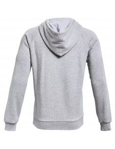 Under Armour Rival Ανδρική Φούτερ Ζακέτα με Κουκούλα και Τσέπες Light Grey 1357111-011 2