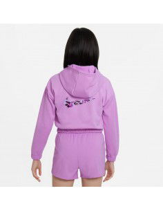 Nike Παιδική Ζακέτα Φούτερ Μωβ ThermaFit Jr DX4991 532 2