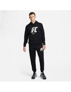 Nike Ανδρικό Φούτερ με Κουκούλα Μαύρο DV9757 010 2