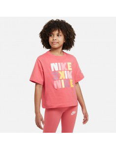 Nike Παιδικό T-shirt Πορτοκαλί DZ3579-894