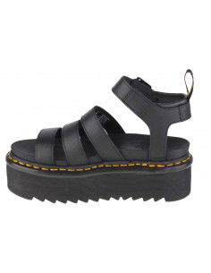 Dr. Martens Blaire Quad Black Hydro Δερμάτινα Γυναικεία Σανδάλια σε Μαύρο Χρώμα 27296001 2