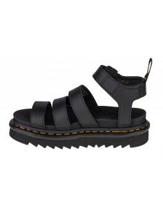 Dr. Martens Blaire Δερμάτινα Γυναικεία Σανδάλια Flatforms σε Μαύρο Χρώμα 24235001 2