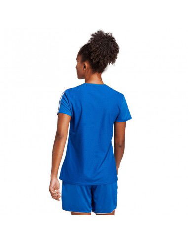 Adidas Tiro 23 League Γυναικείο Αθλητικό T-shirt Fast Drying Μπλε HR4616 Adidas Tiro 23 League Γυναικείο Αθλητικό T-shirt Fast Drying Μπλε HR4616