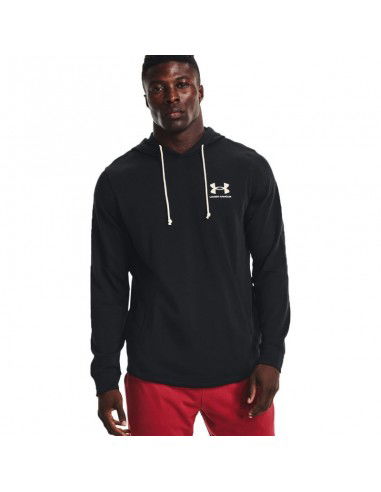 Under Armour Rival Terry Ανδρικό Φούτερ με Κουκούλα και Τσέπες Μαύρο 1370401-001 Under Armour Rival Terry Ανδρικό Φούτερ με Κουκούλα και Τσέπες Μαύρο 1370401-001