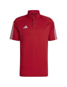 Adidas Tiro 23 Competition Ανδρικό T-shirt Κοντομάνικο Polo Κόκκινο HI3049