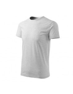 Malfini Ανδρικό Διαφημιστικό T-shirt Κοντομάνικο σε Λευκό Χρώμα MLI-F2903
