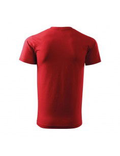Malfini Ανδρικό Διαφημιστικό T-shirt Κοντομάνικο σε Κόκκινο Χρώμα MLI-F2907 2