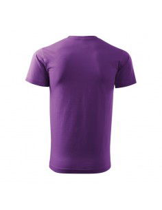 Malfini Ανδρικό Διαφημιστικό T-shirt Κοντομάνικο σε Μωβ Χρώμα MLI-F2964 2