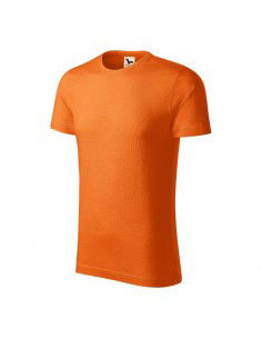 Malfini Ανδρικό Διαφημιστικό T-shirt Κοντομάνικο σε Πορτοκαλί Χρώμα MLI-17311