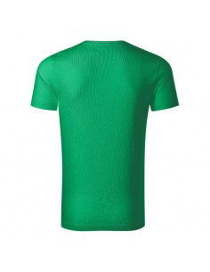 Malfini Ανδρικό Διαφημιστικό T-shirt Κοντομάνικο σε Πράσινο Χρώμα MLI-17316 2
