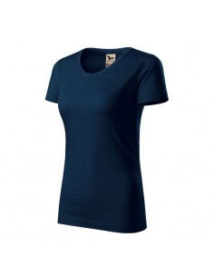 Malfini Γυναικείο Διαφημιστικό T-shirt Κοντομάνικο σε Navy Μπλε Χρώμα MLI-17402