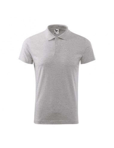 Malfini Single J M MLI20203 polo shirt light gray melange Malfini Single J M MLI20203 polo shirt light gray melange