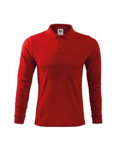 Polo shirt Malfini Single J LS M MLI21107 red Polo shirt Malfini Single J LS M MLI21107 red