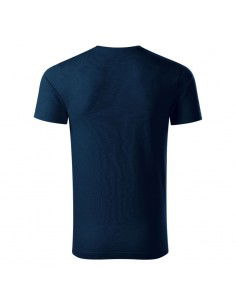 Malfini Ανδρικό Διαφημιστικό T-shirt Κοντομάνικο σε Navy Μπλε Χρώμα MLI-17302 2
