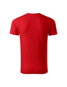 Malfini Ανδρικό Διαφημιστικό T-shirt Κοντομάνικο σε Κόκκινο Χρώμα MLI-17307 2