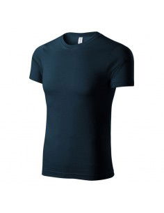 Malfini Ανδρικό Διαφημιστικό T-shirt Κοντομάνικο σε Navy Μπλε Χρώμα MLI-P7402